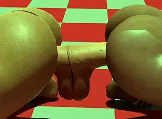 lisa and friend enjoy playful time with dildo