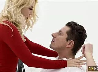 Horny Blonde Samantha Pussy Slammed Hard!