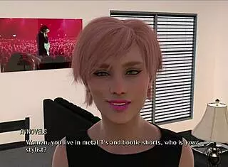 One day at a time in erotic cartoon