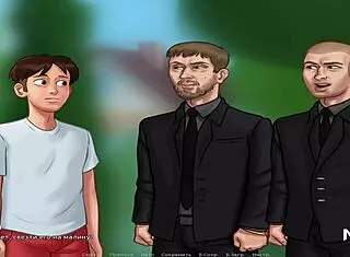 Crashed in the barn after sex