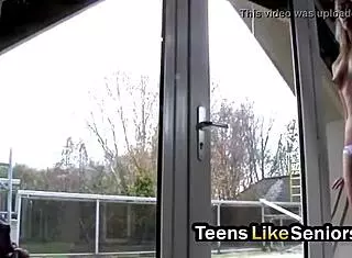 Nerdy Teen Pounded By Grandpa