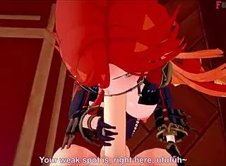 In Jean's office, Mavuika engages in sucking and fucking from a POV perspective in this Genshin Impact hentai fantasy.