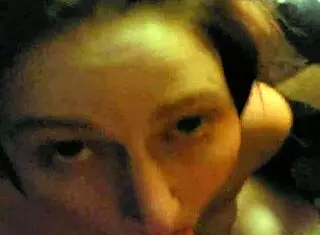 My slavegirl receives an emotional facial cumshot