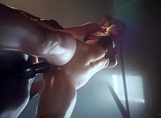 Intense Bbc Addiction For Tracer In 3D Hentai Anime With Interracial Monster Cock Scenes