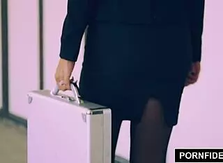 I interrogate a hard cock in lingerie and stockings for a facial cumshot