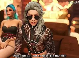 Rockstar Astarion and Halsin double penetrate horny Tav!