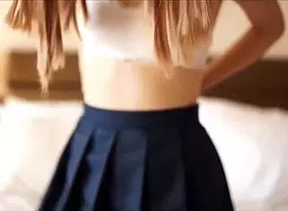 Young Couple Have Sex In Room