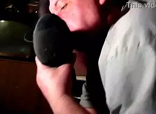 Cum on Those Black Stockings After Licking Her Pussy!