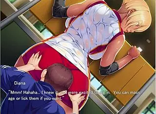 kasshoku bitch in foursome in the locker room