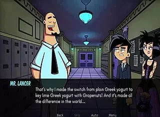 Amity Park's Wild Foursome Dancing Night with Creampie Action