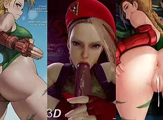 stf cammy compilation 4 with 3d blowjob scenes