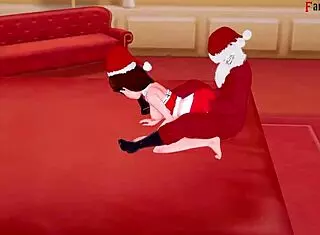 Elastigirl bangs wrong Santa, oops, full movie on ptrn!