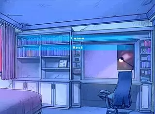 night lessons part 1 with redhead anime girl in arcade nudity