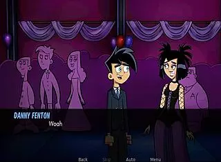 Amity Park's Wild Foursome Dancing Night with Creampie Action