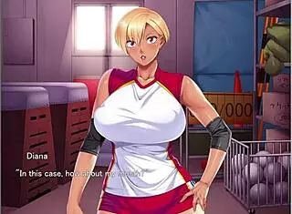 kasshoku bitch in foursome in the locker room