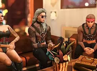 Rockstar Astarion and Halsin double penetrate horny Tav!