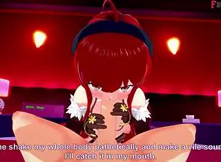 Eris Fucked in See-Through Lingerie Hentai