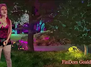 Joy enjoys the liquid lunch in financial domination instructions