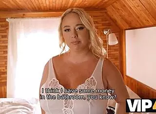 Pregnant Seductress Exploits Collector's Naivety for Wild Titty Action!