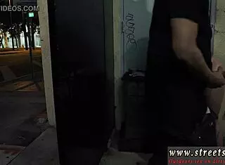 teen's first rough slave threesome outdoors