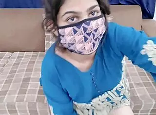 Sobia Nasir Squirts Hard with Dildo Roleplay!