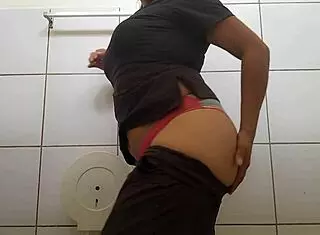 yo, latina nurse stepmom bangs patient in bathroom!