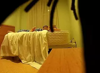 I caught my boyfriend getting his ass licked and fingered in the hotel