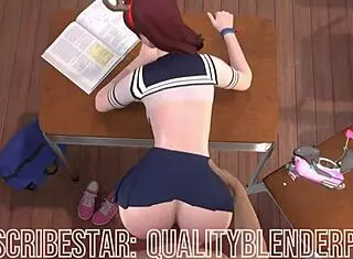 d va gets fucked in school
