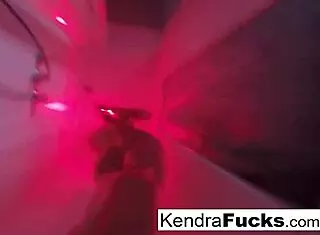 hot kendra cole in a sexy shower