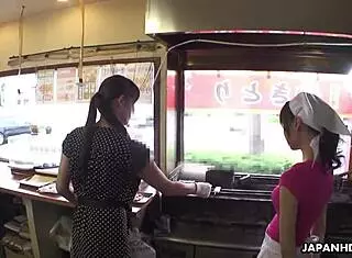 jav video with japanese shop keeper toy