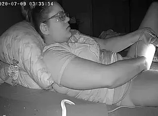 ugh, busty slut films for her girl, caught on hidden cam, didn't mean to get so wild with fingering!