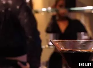 Beauty in leather finger-fucks her wet pussy