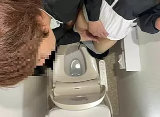 Young Couple In Love Gets Carried Away With Passionate Moments At Part-Time Job