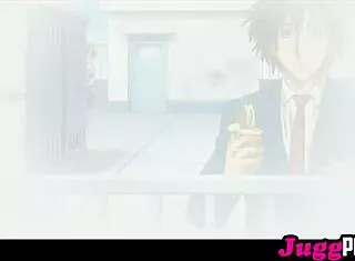 In erotic speed, perverted manager bends sexy workers for doggystyle fucking in hentai 03