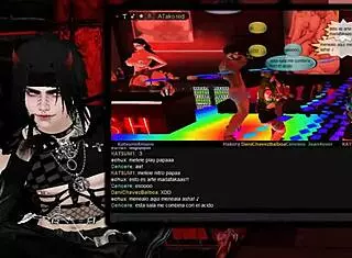 Atako Red hosts a wild lesbian party with Lagboys team