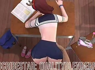 d va gets fucked in school