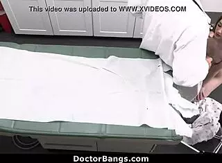 Doctor finds condom in teen's pussy, she pleads for secrecy! 😱