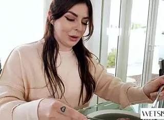 Damn! Step Sister Keira Croft Gets Banged Hard In Wild Action!