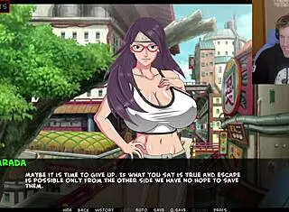 this naruto parody with sarada went too far uncensored