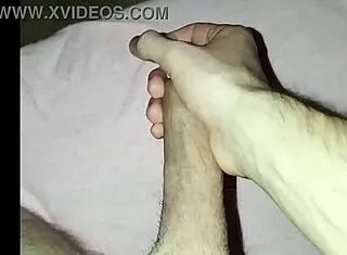 Young Amateur Strokes Cock In Homemade Solo