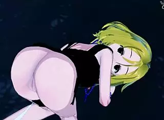 Anna exorcises with her wet vagina! Feel it?