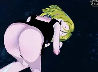 Anna exorcises with her wet vagina! Feel it?