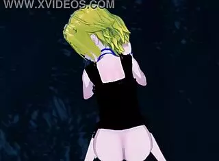 Anna exorcises with her wet vagina! Feel it?