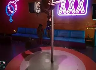 judy and johnny silverhand have hidden squirting sex scene 😍