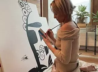 Painting My Studio Art Creatively