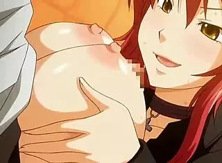 Hmv features extended paizuri fellatio with blonde.