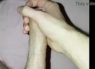 Young Amateur Strokes Cock In Homemade Solo