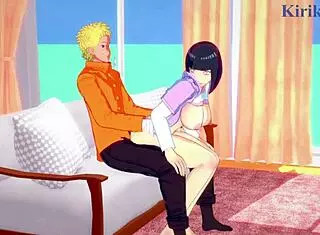 Hinata and Naruto having intense sex?