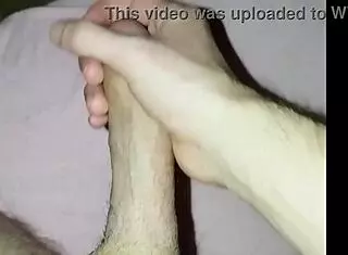 Young Amateur Strokes Cock In Homemade Solo