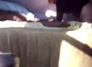 hidden masturbation with dildo leads to orgasm